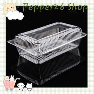 100 hộp nhựa dùng 1 lần C55/H50 đựng bánh, quả, đồ đông lạnh, hải sản - Pepper26 Shop