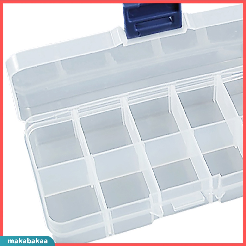 Hộp lưu trữ trang sức bằng nhựa trong suốt tiện dụng