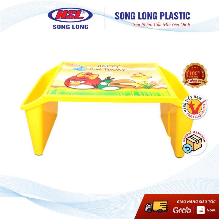 Bàn tập tô màu trẻ em size nhỏ nhựa cao cấp ( màu và hình ngẫu nhiên ) - 2776-Song Long Plastic