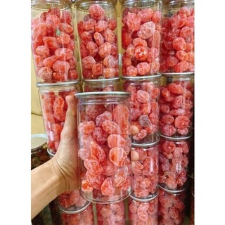 Xí muội hồng đào trái to - hũ 500GR