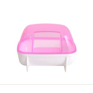 Nhà tắm nhỏ cho hamster chất liệu nhựa nhiều màu sắc