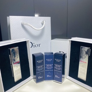 [ QR code + Hộp và túi xách ] Son Rouge Dior Chính Hãng
