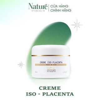 Creme Iso-Placenta 50ml kem dưỡng tái thiết làn da yếu và tổn thương - K38_50