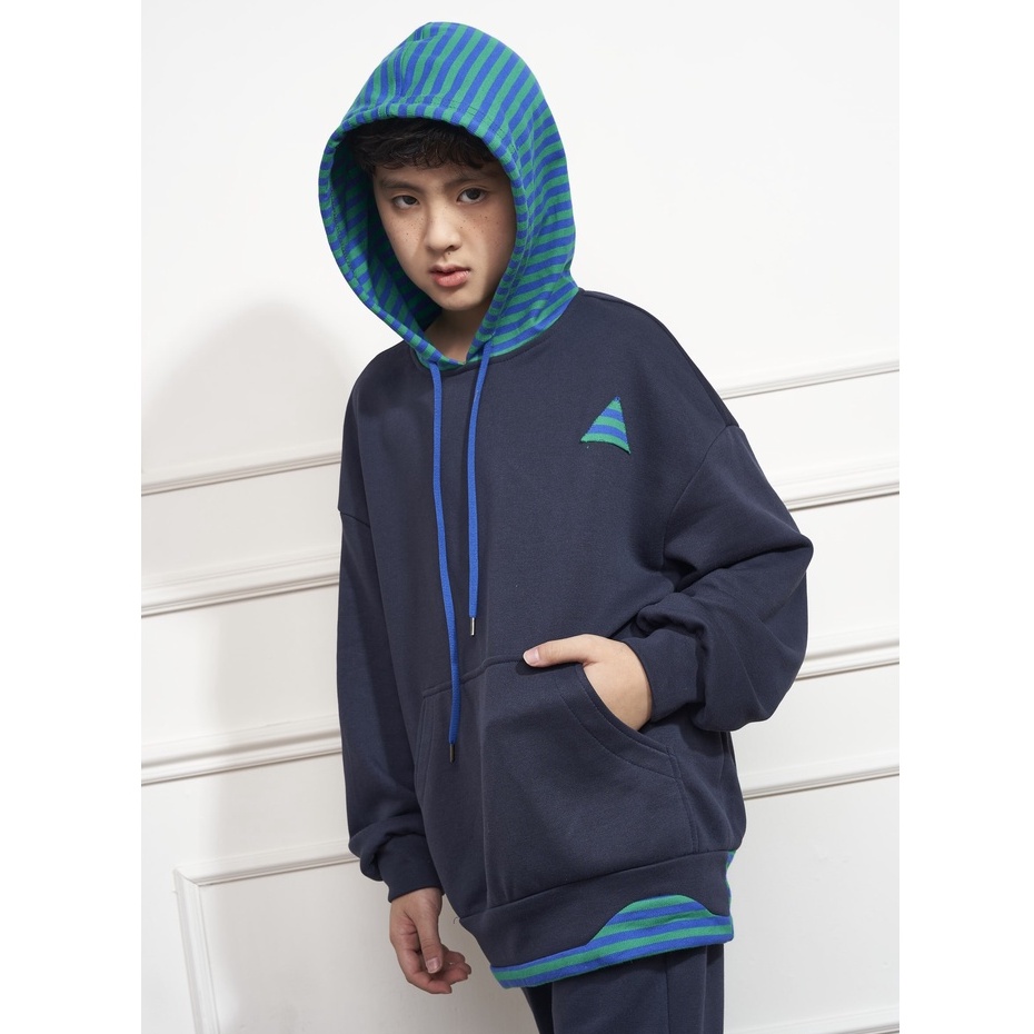 Bộ Hoodie JOOKYLI bé trai phối viền 93B0603