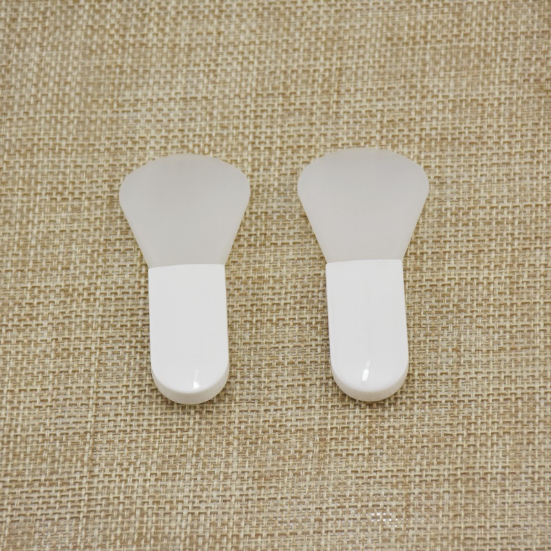 Cọ Điều Chỉnh Mặt Nạ Bùn Bằng Silicon Đầu Mềm Tay Cầm Ngắn Tiện Lợi