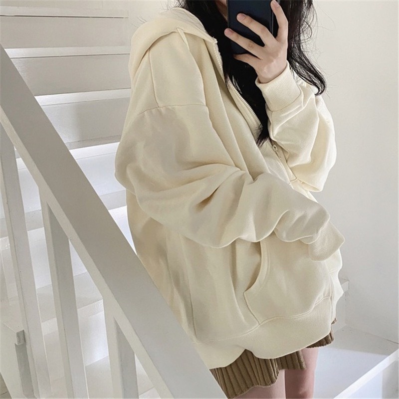 (Xả Hàng)Áo Hoodies Nỉ KHN3 Nam Nữ Form Rộng Unisex Ullzang Mũ 2 lớp Trơn 3 màu, Thơi Trang Thu Đông mới nhất 2022