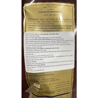 Kẹo cà phê Sappphire Cofflairs Ấn Độ 185g