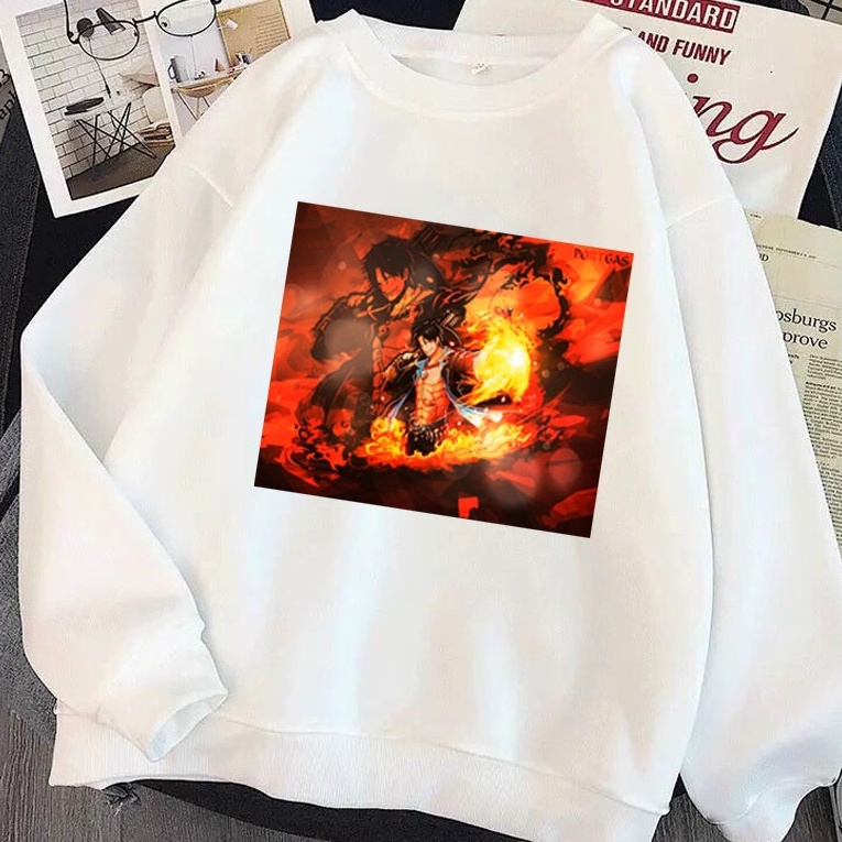 Áo ACE Hỏa quyền , áo One piece In hình ảnh theo yêu cầu của khách