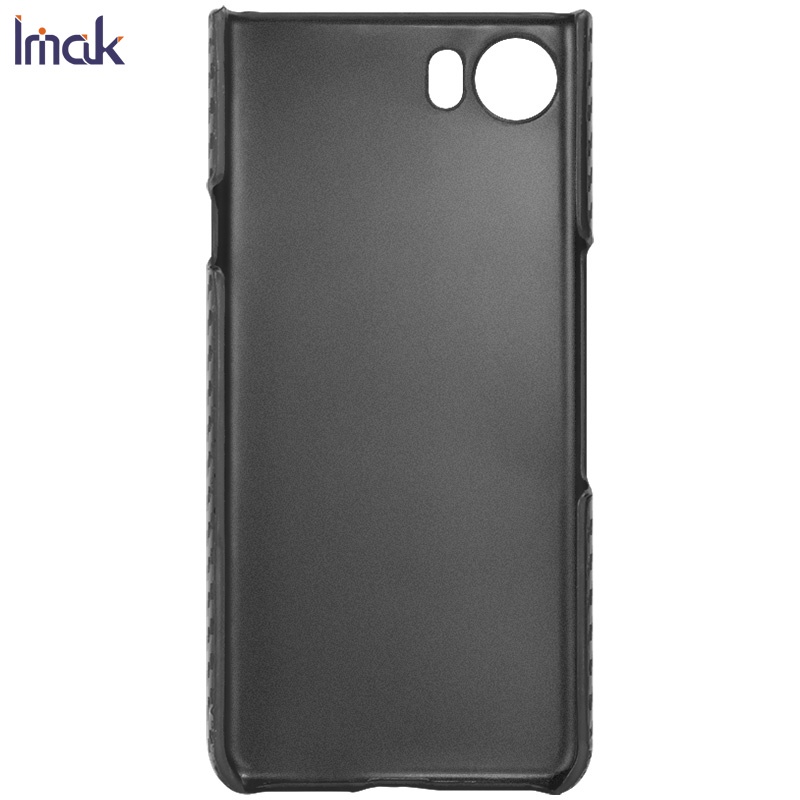 Imak Ốp Điện Thoại Da pu + pc Cứng Họa Tiết Sợi carbon Cho blackberry keyone dtek70
