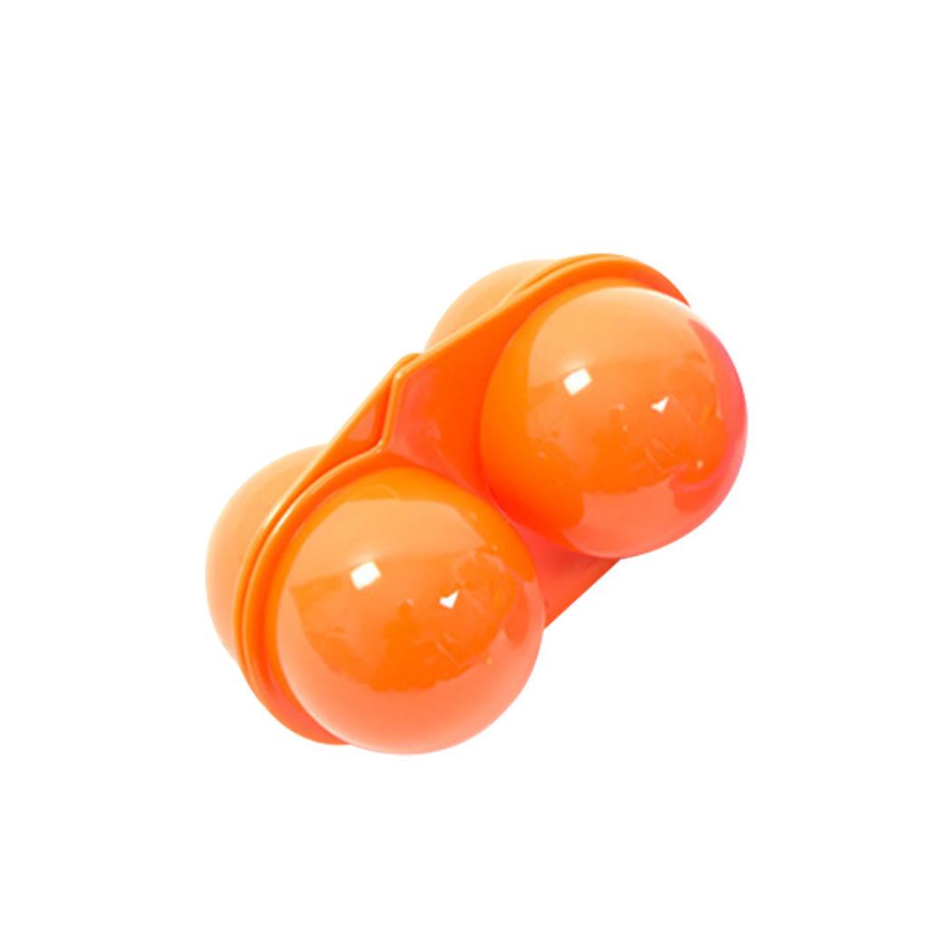 Hộp Đựng Trứng 6 Ngăn Bằng Nhựa Màu Sắc Ngẫu Nhiên Tiện Dụng Mang Theo Du Lịch Cắm Trại