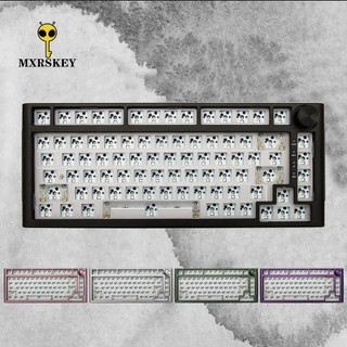 Bàn phím cơ mxrskey ck820 nhôm cnc - 3mode rgb hotswap gasket
