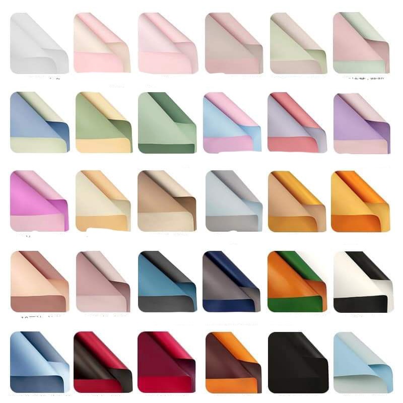 Giấy 2 mặt trơn