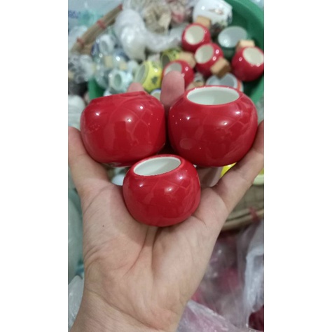 Combo 5 món cóng sứ khuyên màu lên lồng siêu nét