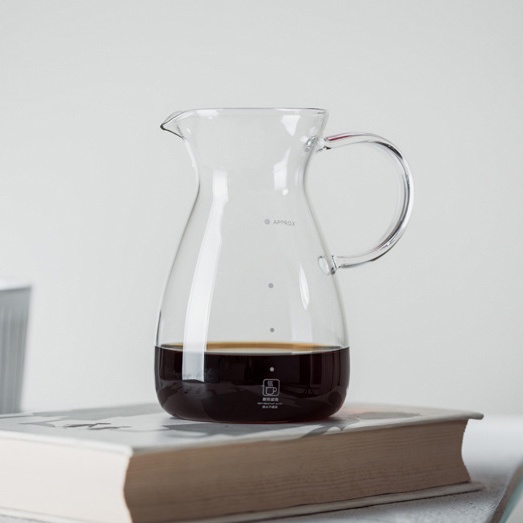 Bình server đựng cà phê thuỷ tinh Cafede Kona | Dung tích 500ml