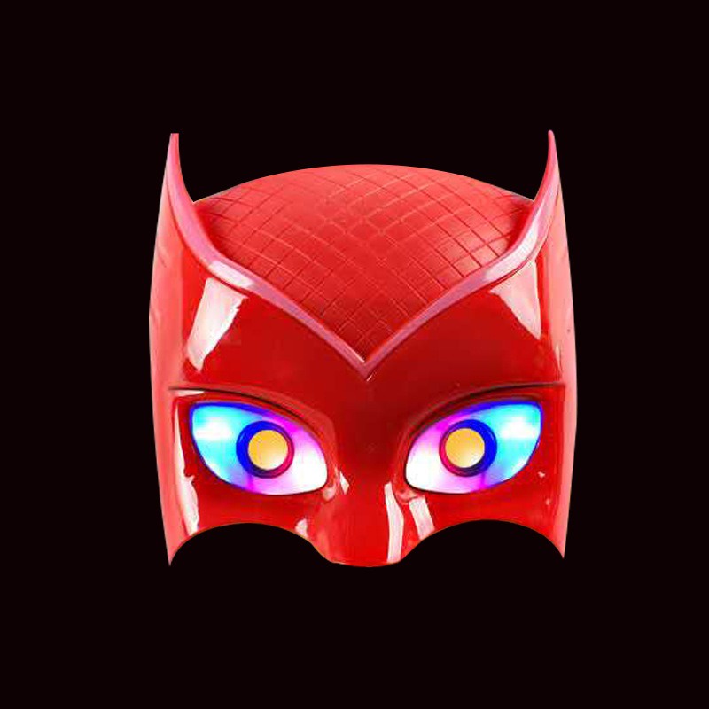 Mặt nạ siêu anh hùng marvel người nhện người sắt đội trưởng mỹ batman có đèn cho bé