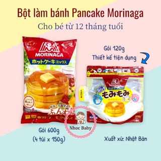 Bột làm bánh hotcake pancake Morinaga 120g 600g