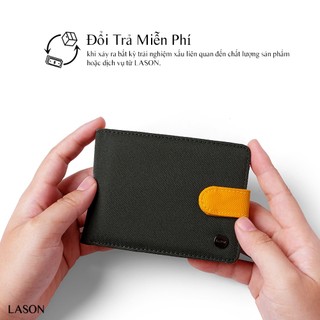 Ví DOLANTO BRAND® Button Wallet - Ngang
