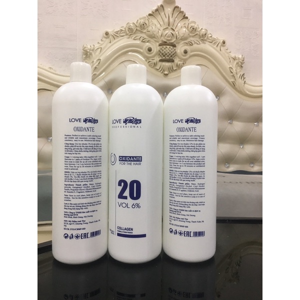 Trợ nhuộm tóc nam nữ chống xót hương thơm 1000ml