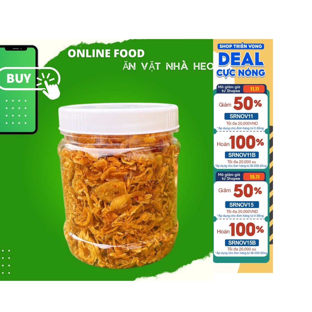 Hành Phi Ngon Giòn Tan 100gr