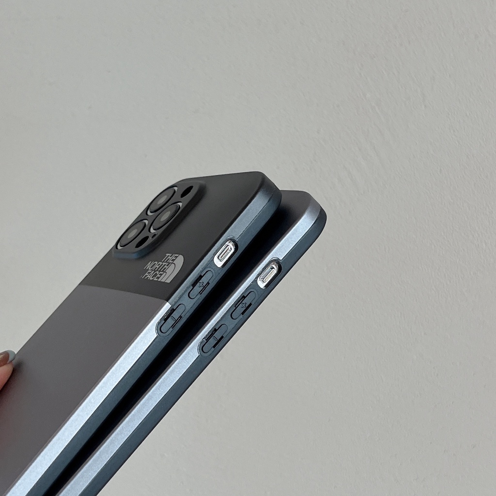 THE NORTH FACE Ốp Điện Thoại Mềm Họa Tiết Hoạt Hình Cho iPhone11 11promax iPhone12 12pro 12promax iPhone13 13pro 13promax iPhone14 14plus 14pro 14promax