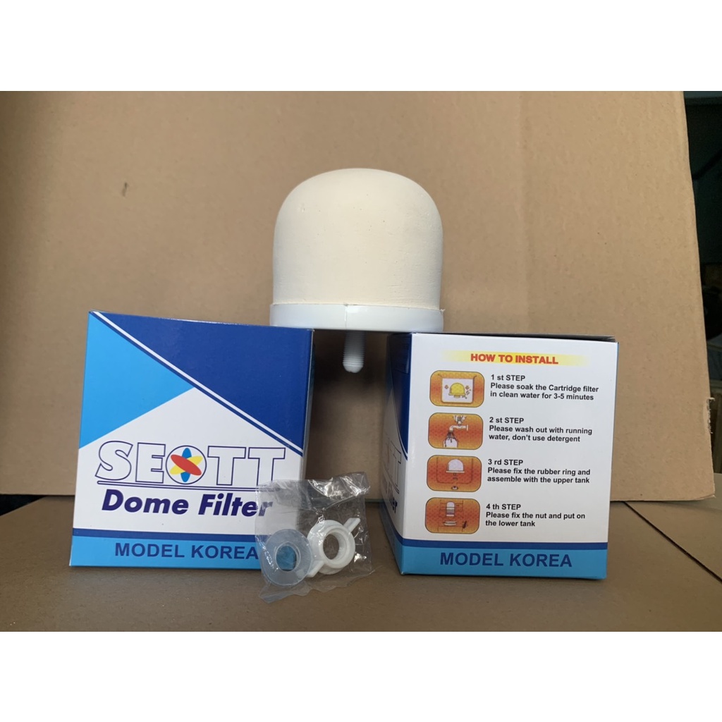 COMBO LÕI SỨ VÀ LÕI THAN 5 TẦNG DÙNG CHO BÌNH ÚP LOC NƯỚC