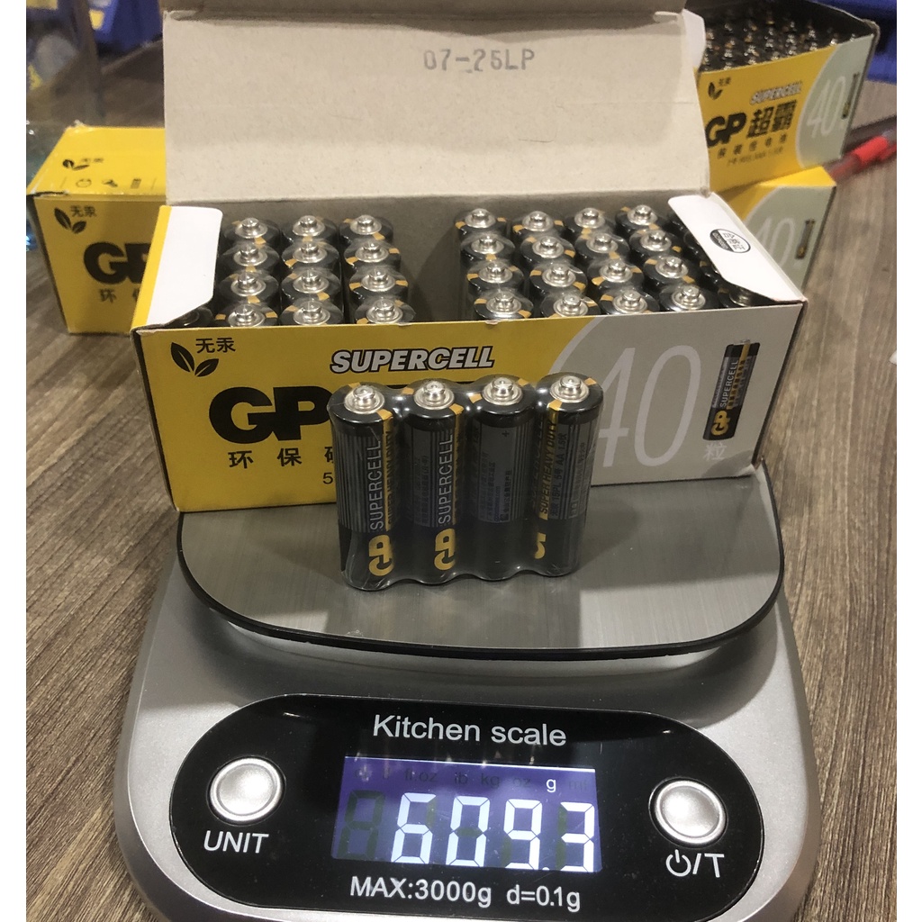 Hộp 40 viên pin AA - AAA GP supercell