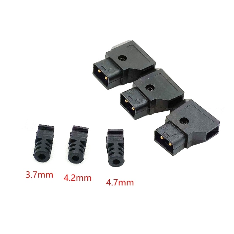 Set 2 Phích Cắm Chữ D Male D-Tap DIY Dành Cho Nguồn DSLR