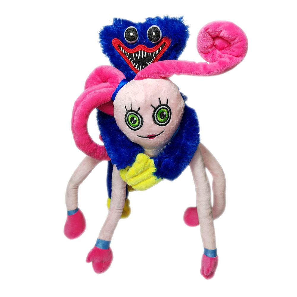 Đồ chơi búp bê nhồi bông mềm phong cách nhân vật Poppy Playtime Huggy Wuggy rùng rợn 40cm làm quà giáng sinh cho bé