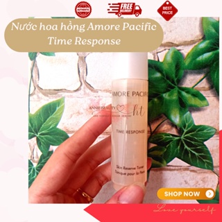 Nước hoa hồng Amore Pacific Time Response Skin Reserve Toner 31ml cân bằng, cấp ẩm và chống lão hóa da mạnh mẽ