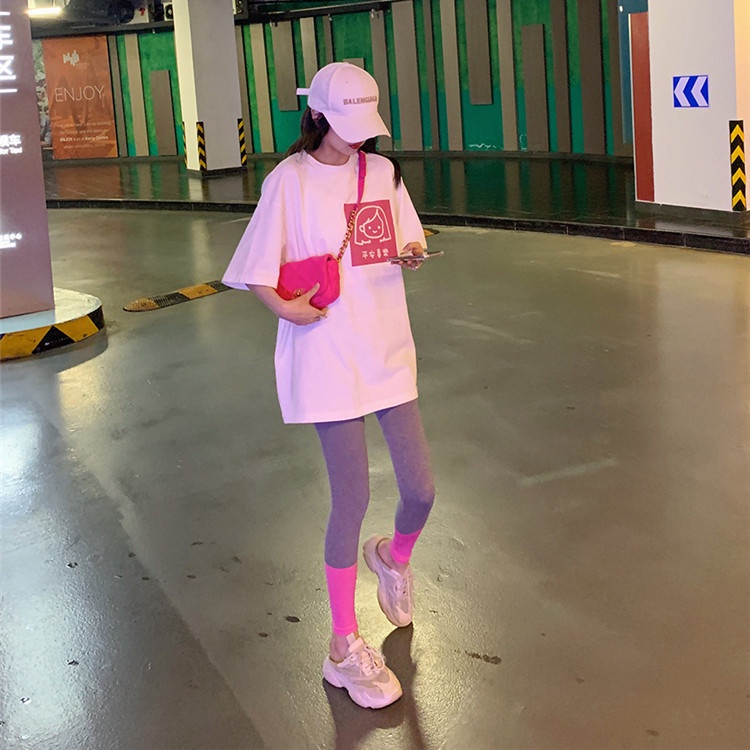 Áo Thun Tay Ngắn Dáng Rộng Phong Cách Hàn Quốc Thời Trang Mùa Hè Mới 2022