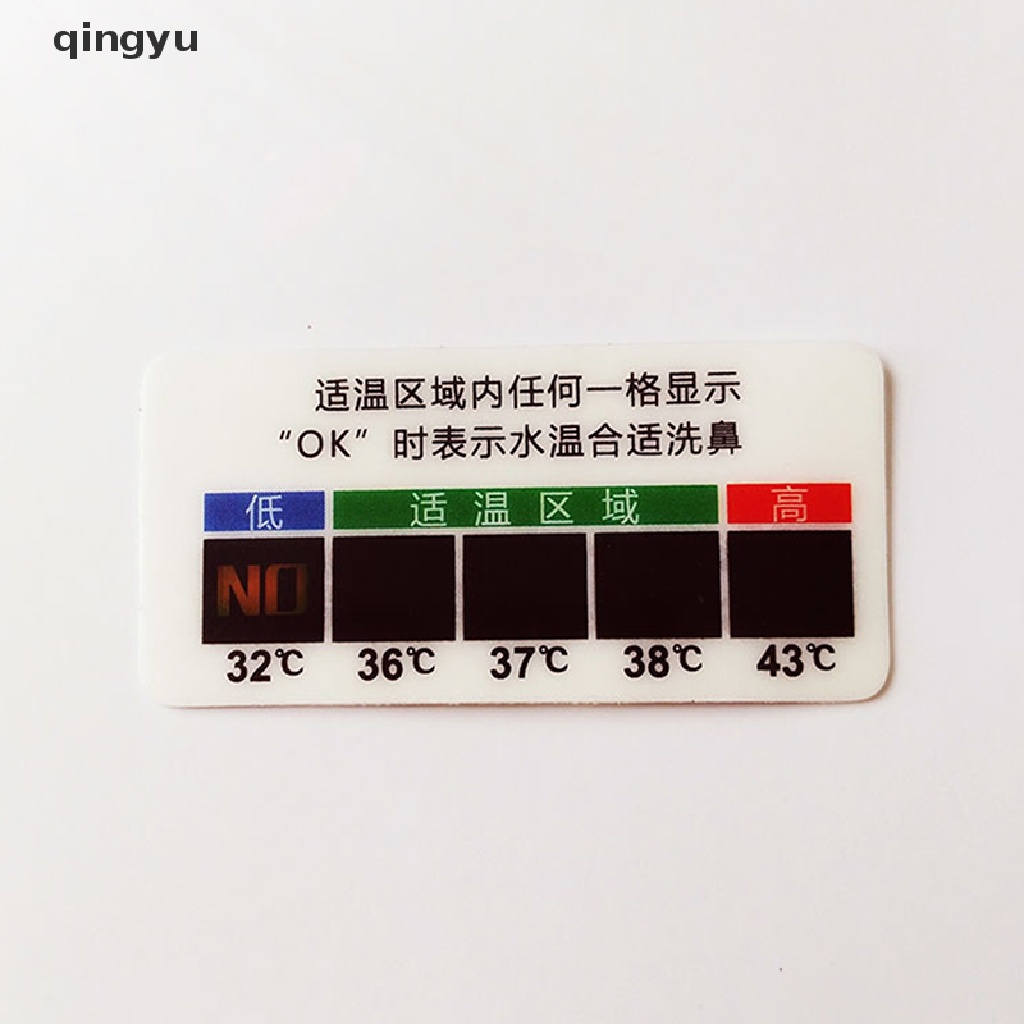 Bộ 5 Miếng Dán Nhiệt Kế Đo Nhiệt Độ Hồ Cá Màn Hình LCD