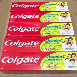Kem đánh răng Colgate Vitamin C chắc ráng thơm miệng