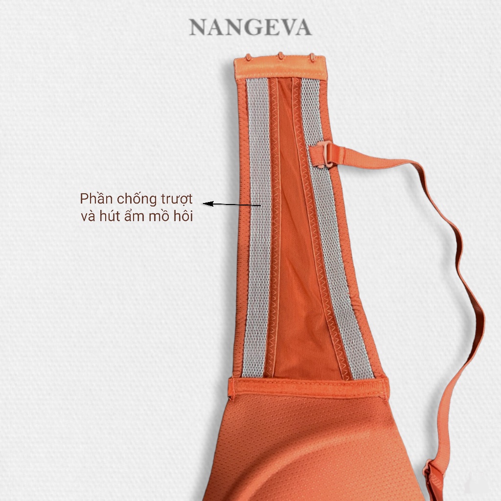 Áo ngực su nâng chống tuột thời trang nhiều màu sắc NANGEVA 8822