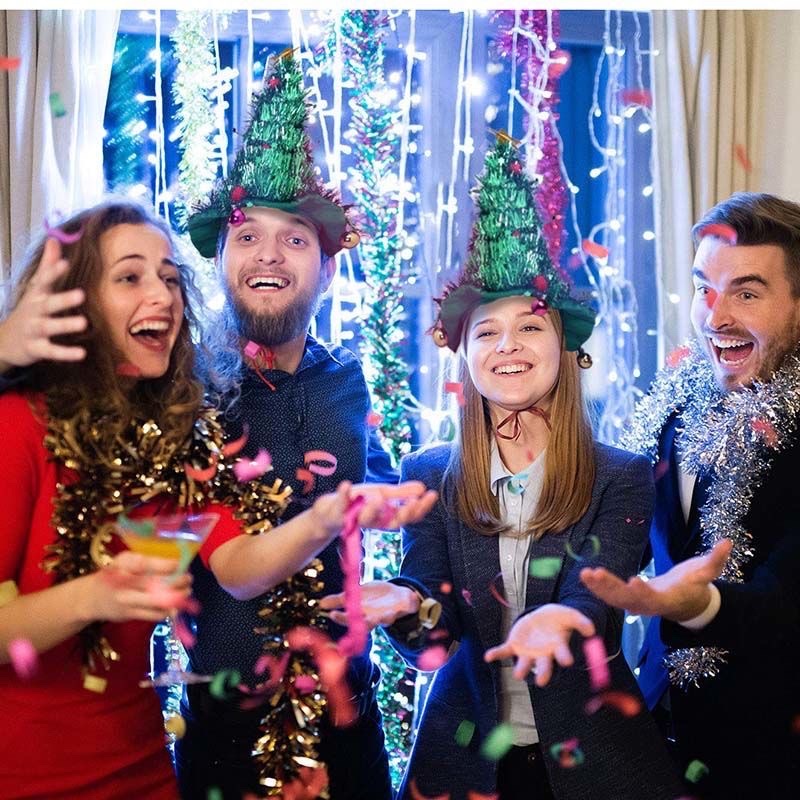 Mũ cây thông noel giáng sinh, mũ cosplay độc lạ cây thông