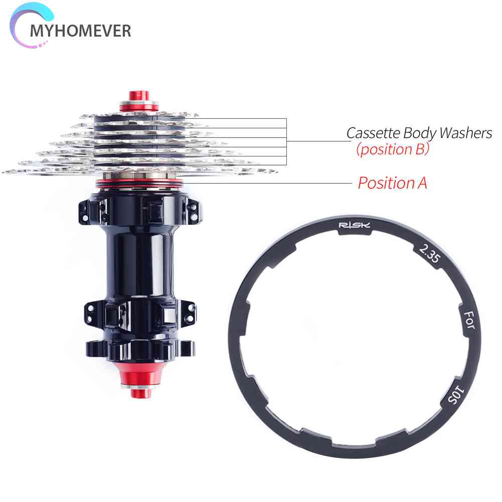 Vòng Đệm Líp Xe Đạp Bằng Hợp Kim Nhôm 10S 11S MTB