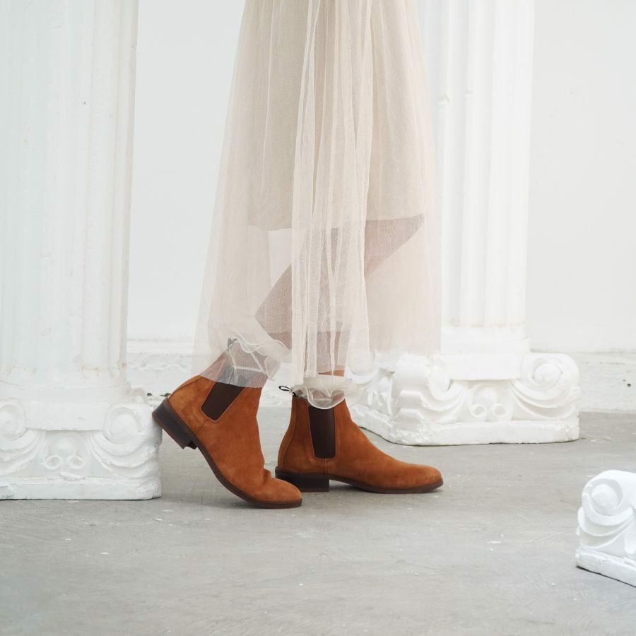 Giày Boot FANGY Chelsea Boots SS2 Tobacco