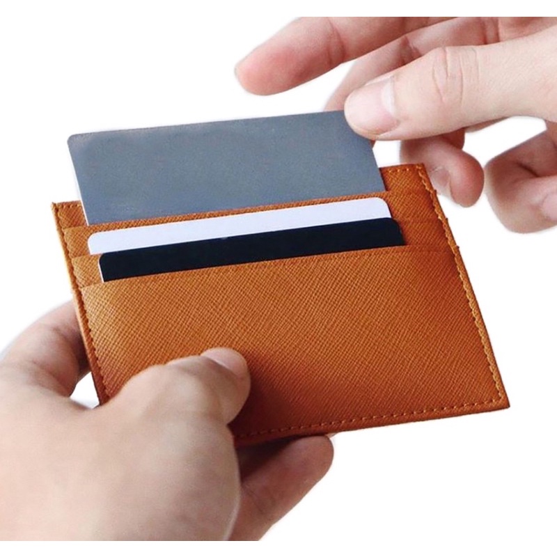 Ví đựng thẻ MINI Cardholder da thật 100% Thương Hiệu VACHINO- VN012