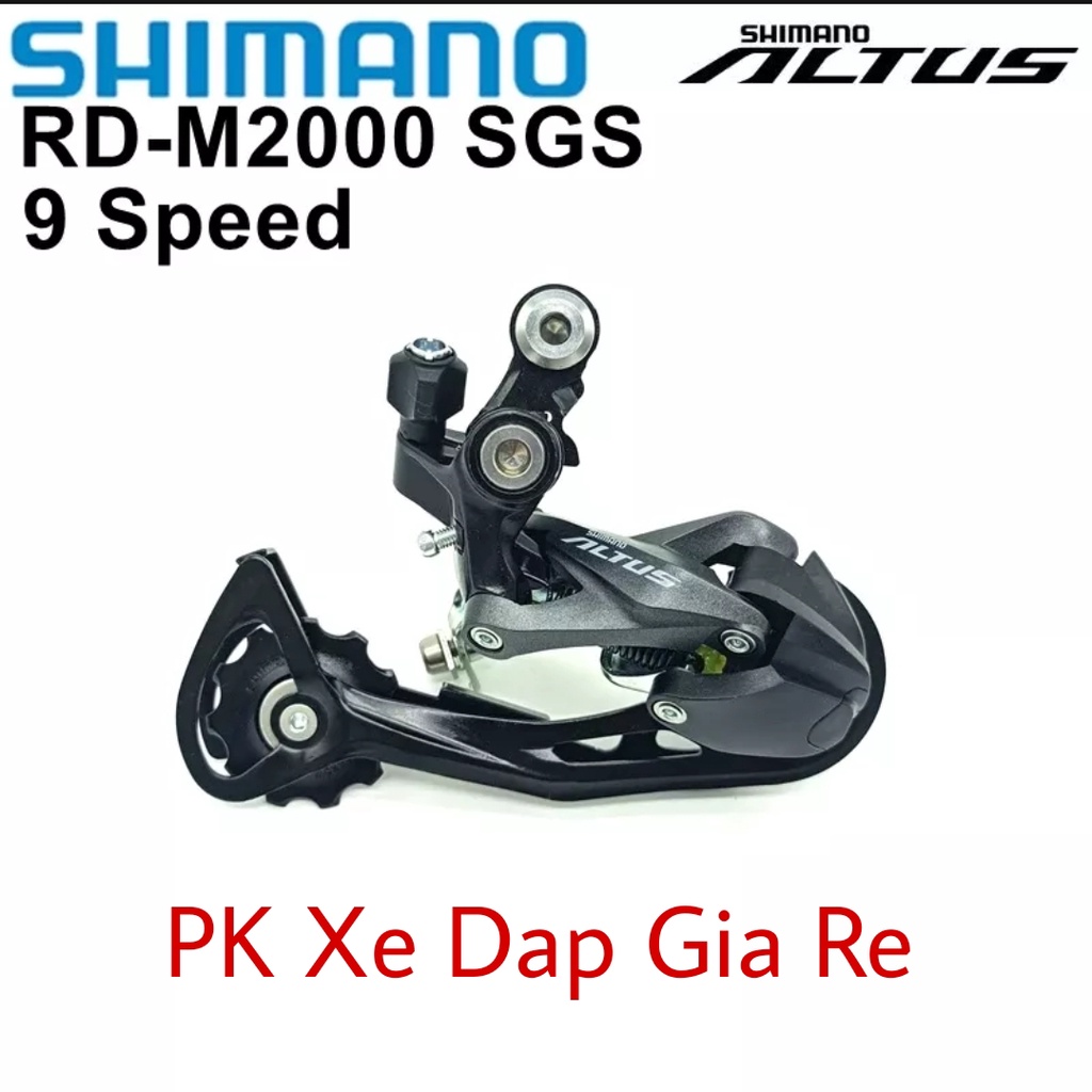 Bộ chuyển động - Bộ Group Shimano Altus M2010 3x9 Speed - Hàng Chính Hãng