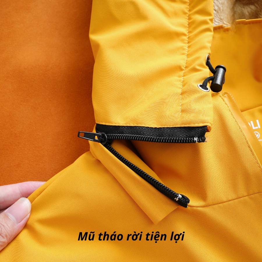 Áo khoác gió lót lông nam nữ hàng Công Ty cam kết đường kim mũi chỉ, chất liệu Vải tráng bạc mẫu mới nhất 2022 New2Shop