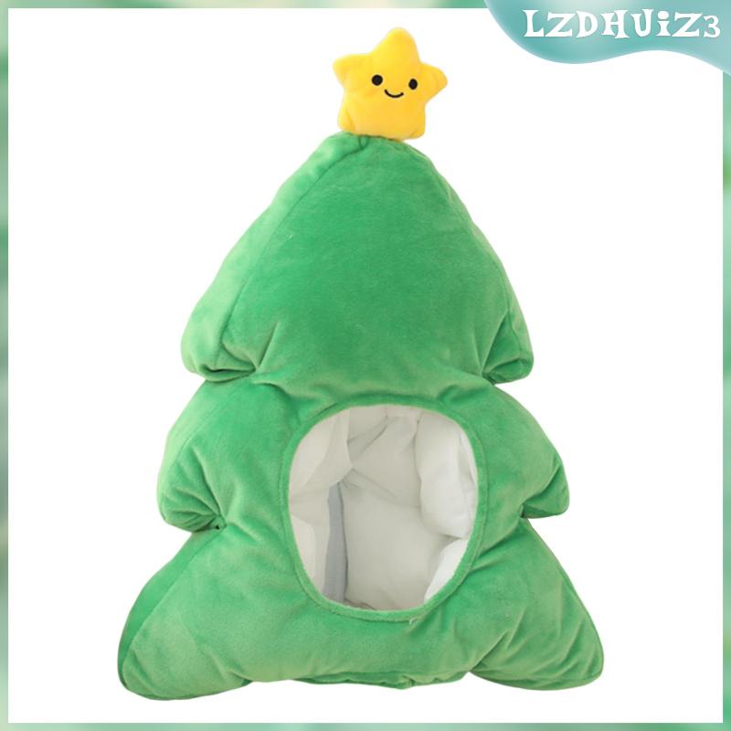 Mũ Hóa Trang Cây Thông Giáng Sinh Bằng Lông Nhung Mềm Mại lzdhuiz3 Dành Cho Nam Và Nữ