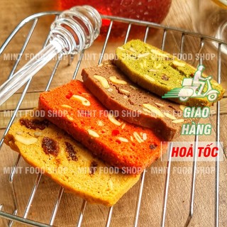 Bánh Biscotti Nguyên Cám Ngủ Cốc Mix Vani, Chocolate & Trà Xanh - Lon 320gr
