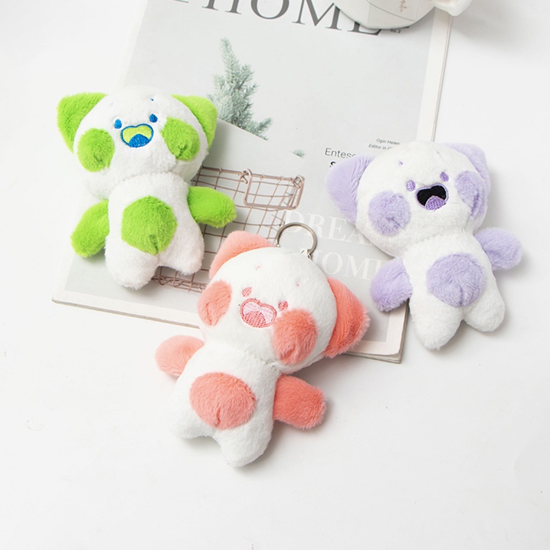 Móc Khóa Hình Mèo Nhồi Bông Mềm Mại Đáng Yêu