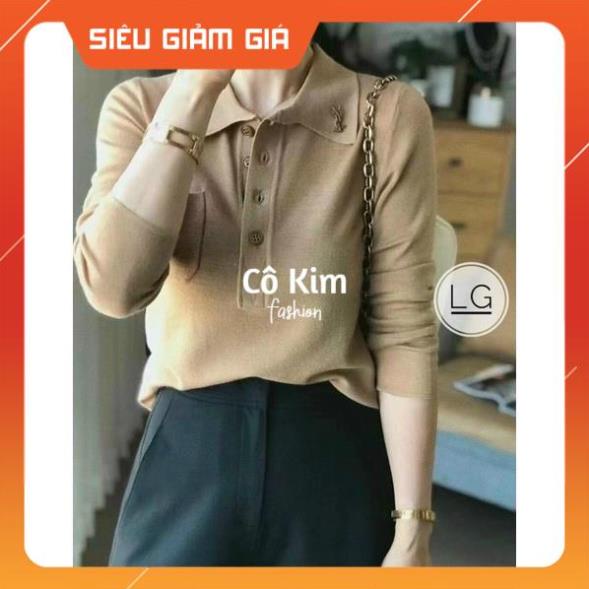 ( HÀNG QCL1 Full tag mác) Áo len gắn tag Y.S.LL cổ polo hot trend có video hình thật