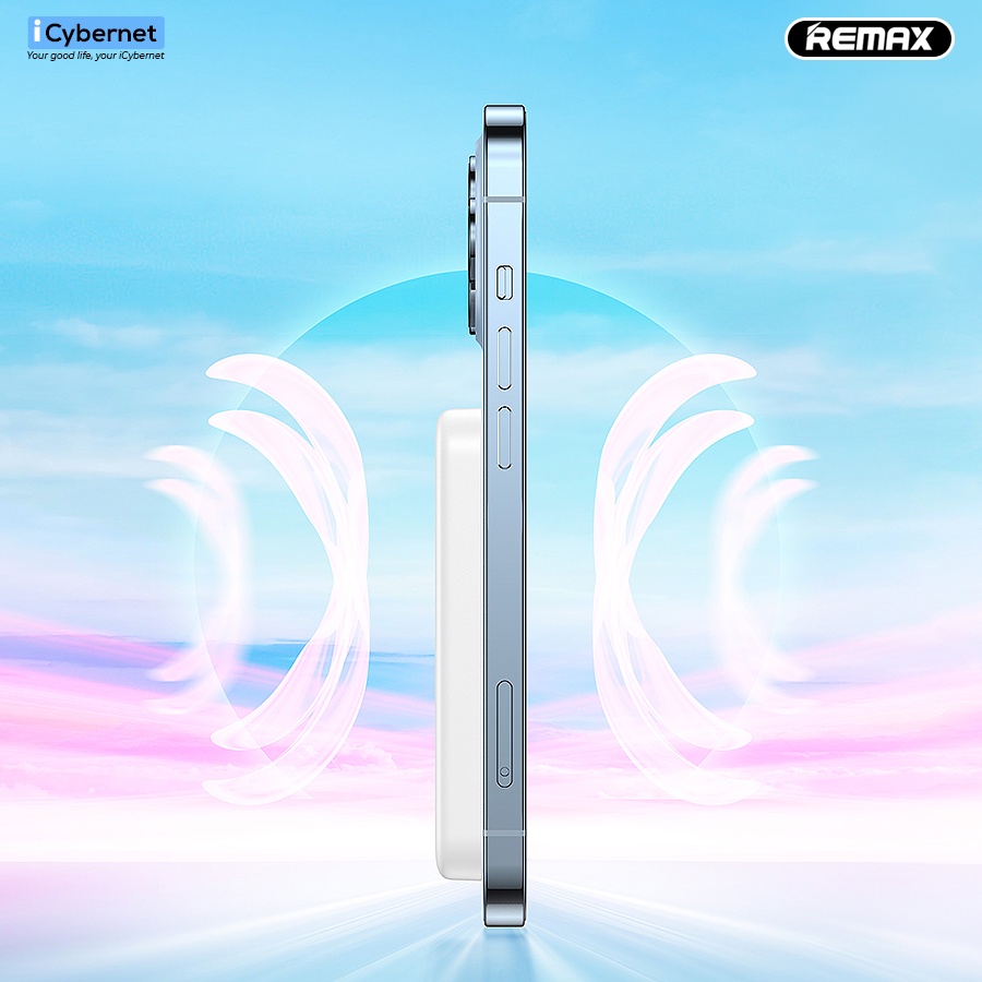 Sạc dự phòng không dây từ tính 10000mah RPP-65 chính hãng Remax