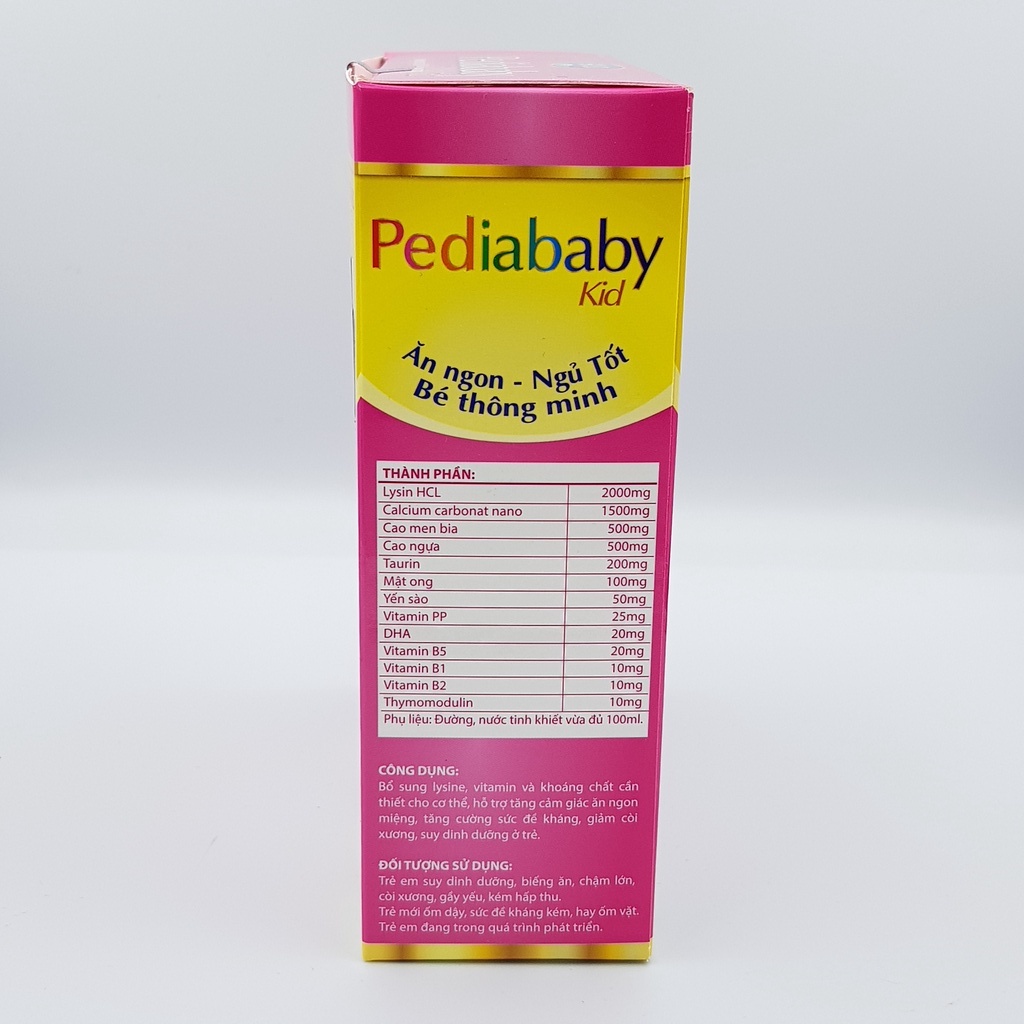 Alphavit Siro ăn ngon ngủ tốt Bổ sung DHA Acid Amin Tăng sức đề kháng Ngừa suy dinh dưỡng cho bé