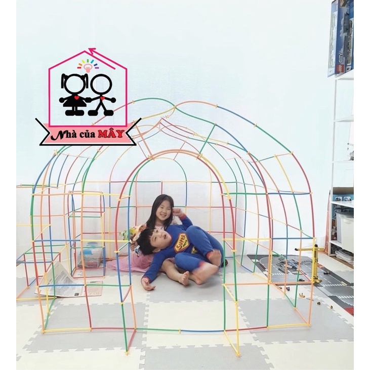 Bộ ghép hình sáng tạo 4D cho các bé từ 3 tuổi