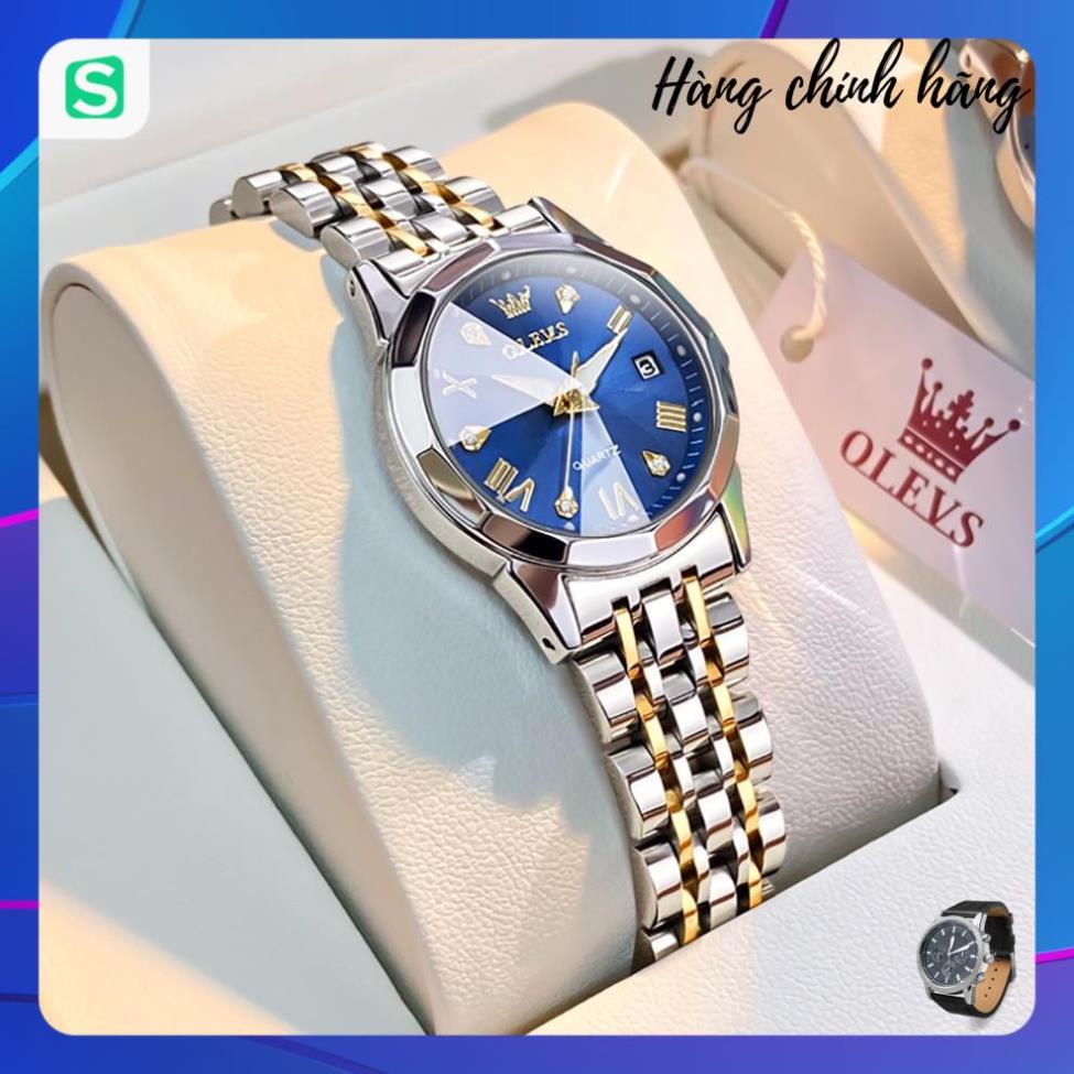 [KHUYẾN MÃI] OLEVS 9931 Đồng hồ nữ chính hãng Dây đeo bằng thép không gỉ Lịch có chức năng phát sáng Chống thấm nước | BigBuy360 - bigbuy360.vn