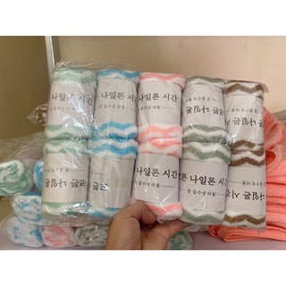 KHĂN MẶT LÔNG CỪU HÀN QUỐC KT.