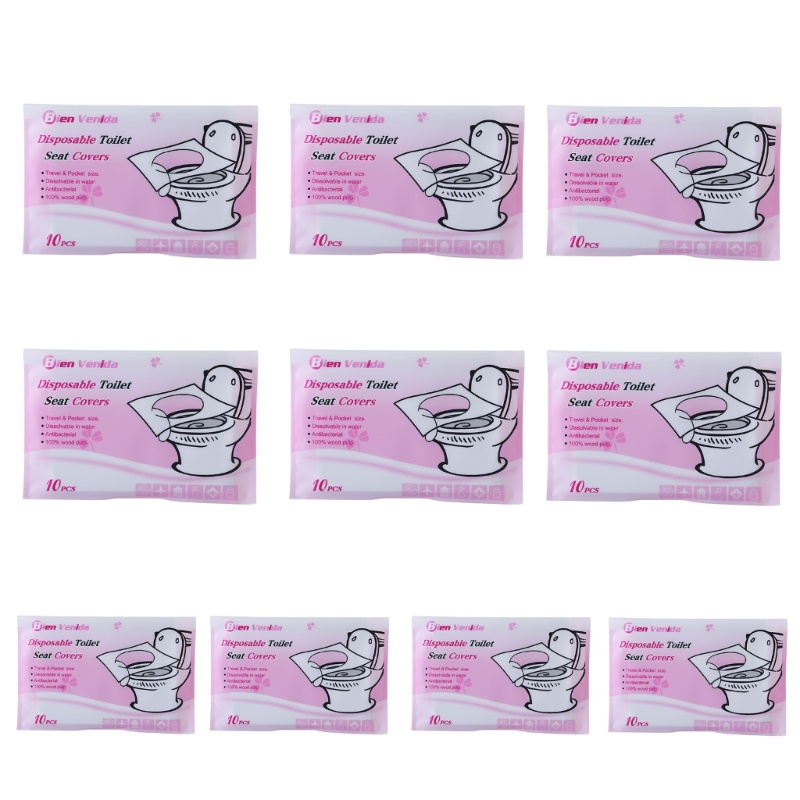 Miếng Lót Bồn Cầu Dùng Một Lần Tiện Dụng Khi Đi Du Lịch
