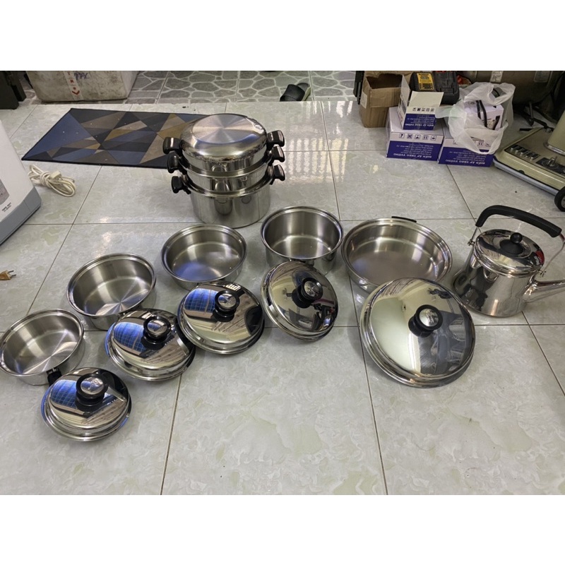 Bộ nồi Queen Cook 11 món